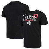 Detroit Pistons Blake Griffin Nike Player Performance T-Shirt Black